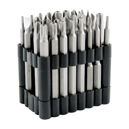 Performance Tool Performance Tool Assorted 3 in. L Security Bit Set Multi-Material 32 pc W8659